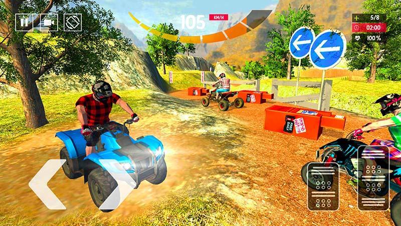 Atv Bike Game - Quad Bike Game স্ক্রিনশট 2