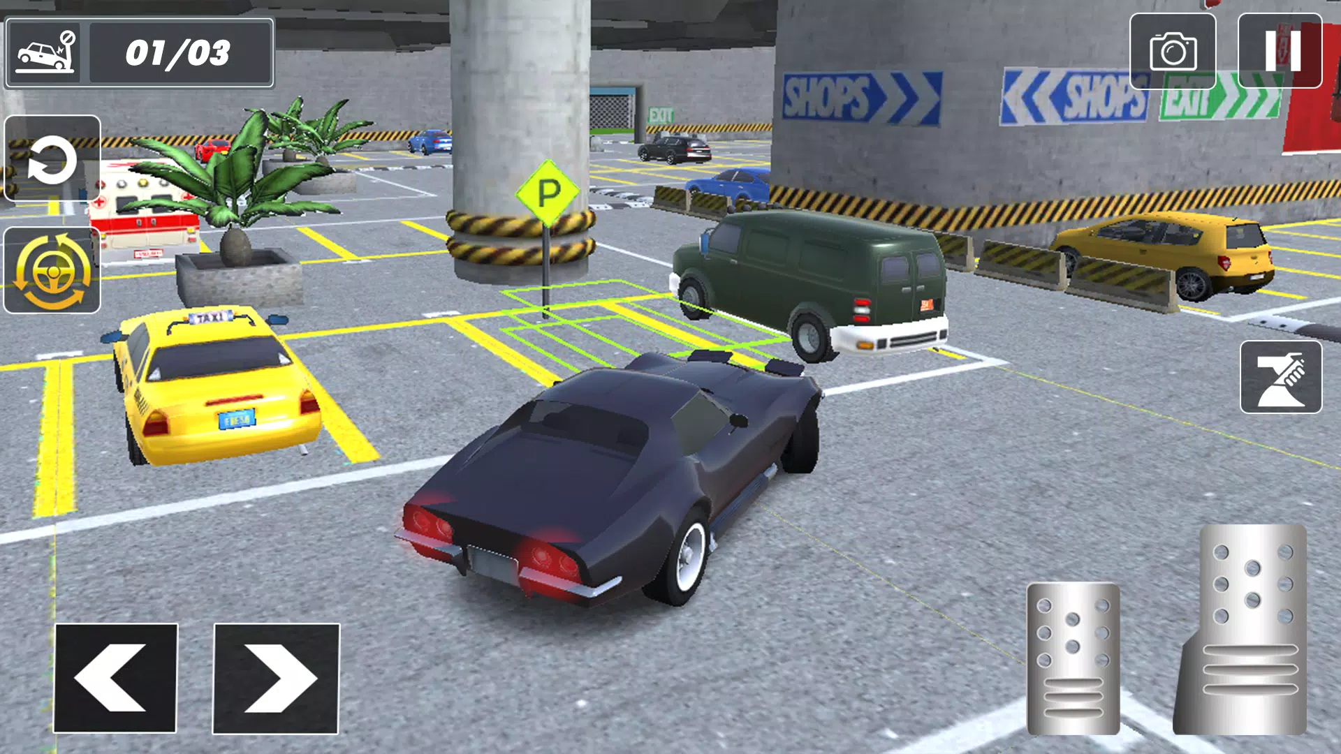 Car Parking 3D Simulation Game Schermafbeelding 2