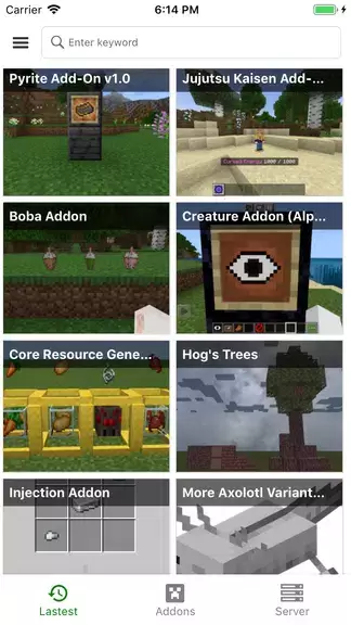 Addons for MCPE - Mods Packs 스크린샷 0