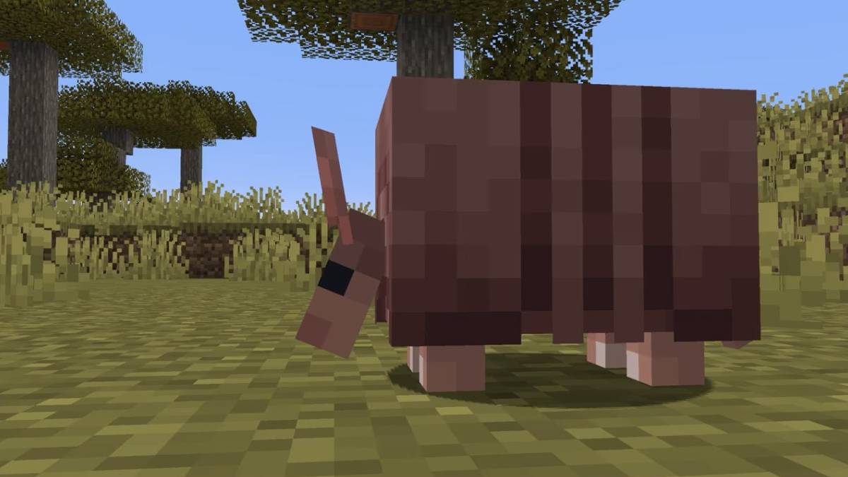 Erwerben Sie Minecrafts schwer fassbare Armadillo -Scute