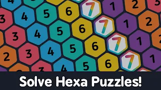 Make7 Hexa Puzzle Schermafbeelding 1