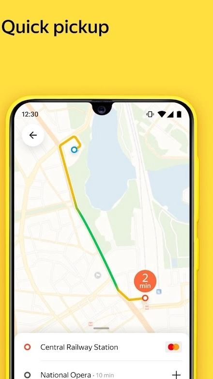 Yandex Go: taxi and delivery ภาพหน้าจอ 0