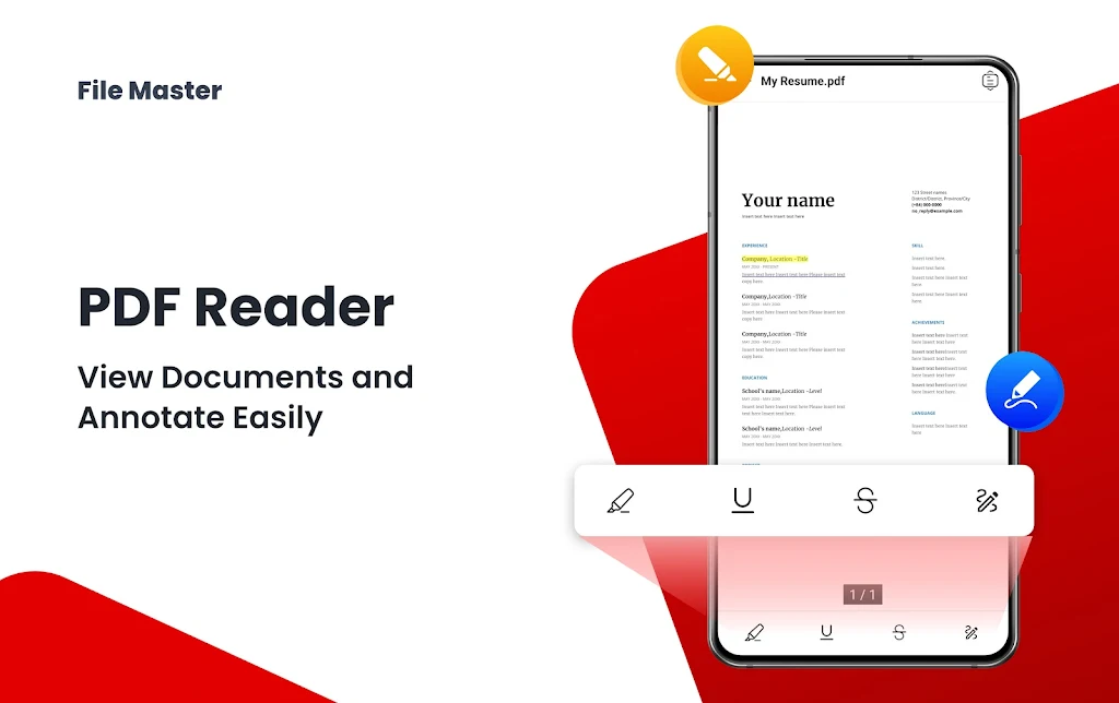 PDF Reader - PDF Scanner স্ক্রিনশট 0