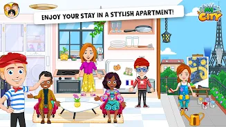 My City: Paris – Dress up game Zrzut ekranu 0