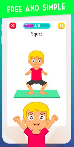 Exercise for Kids at home ဖန်သားပြင်ဓာတ်ပုံ 2