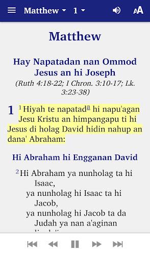 Ayangan Ifugao Bible Schermafbeelding 1