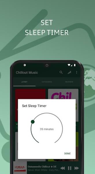 Chillout Music Radio Ảnh chụp màn hình 1