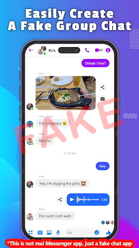 Fake Chat - Prank Message ภาพหน้าจอ 0