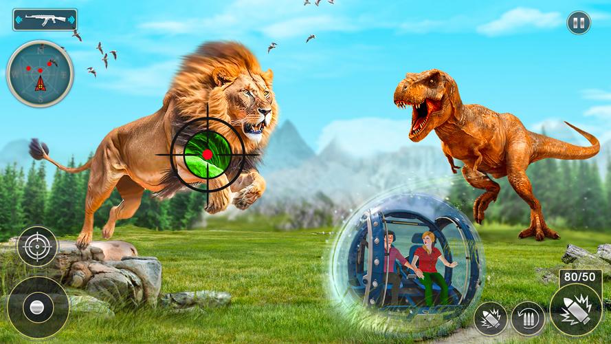 Lion Games - Sniper Hunting 스크린샷 1