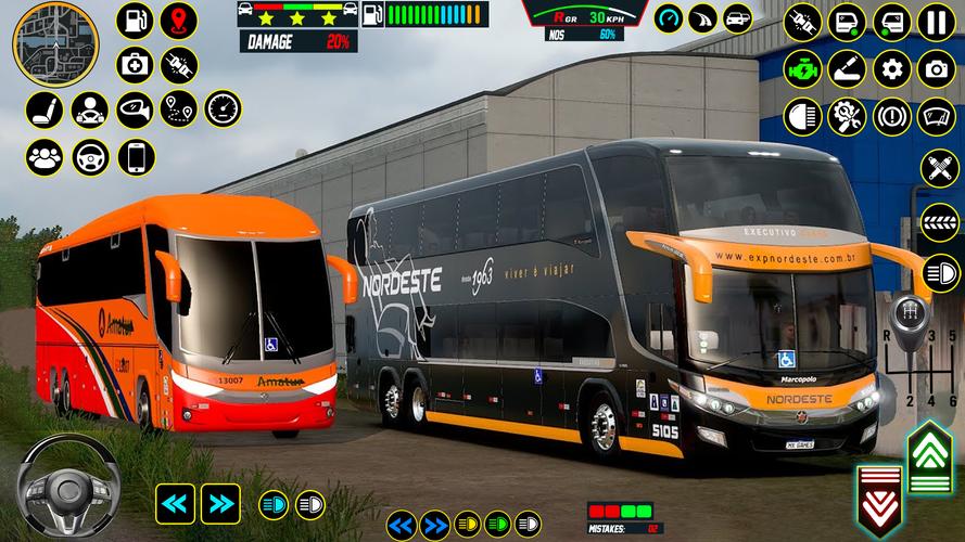 Bus Games 2023 Coach Bus Game Capture d'écran 2