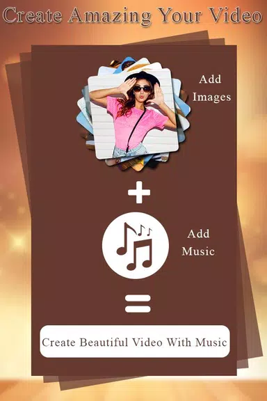 Image to Video Maker with Music Capture d'écran 0