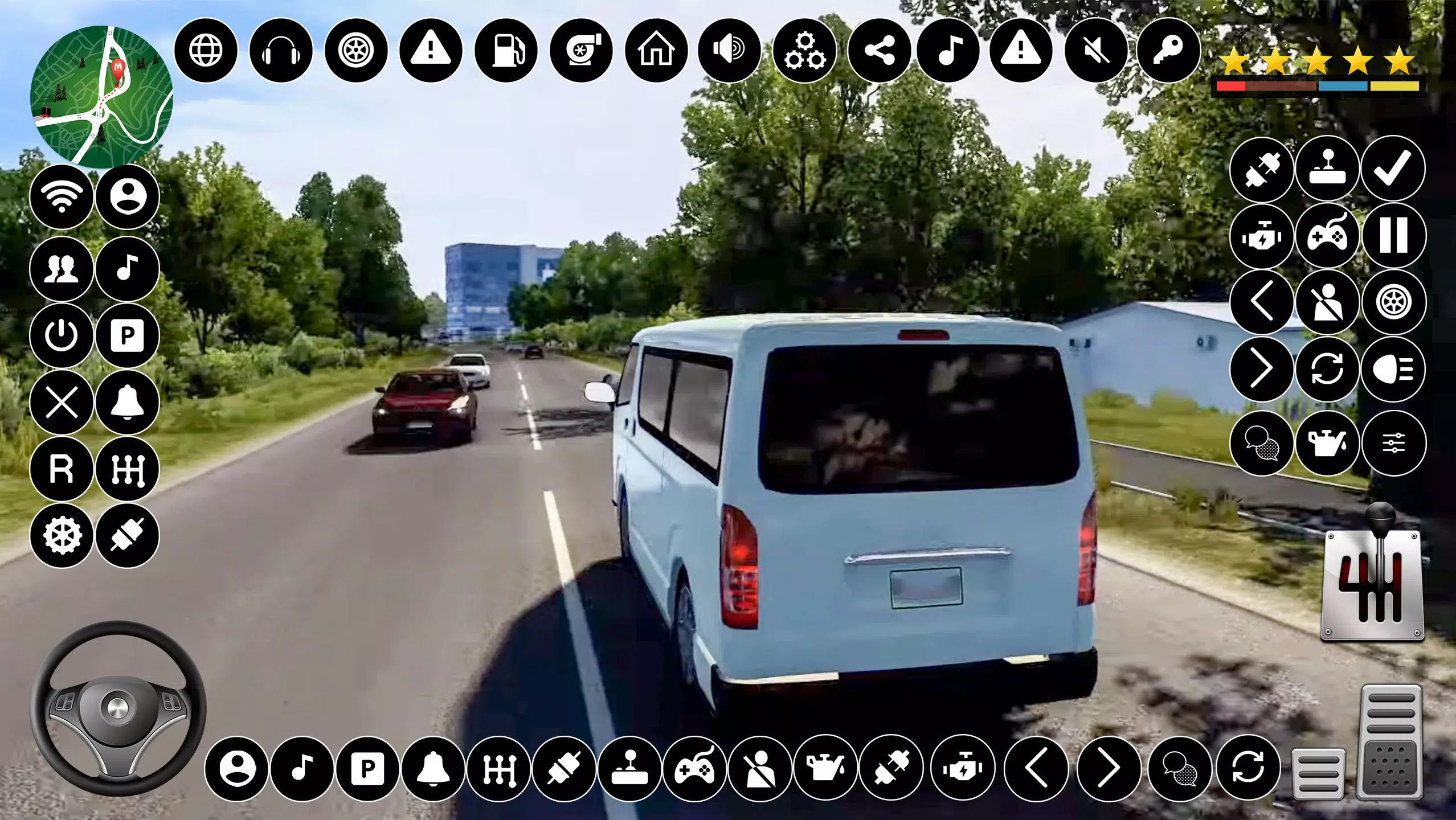 Car Games Dubai Van Simulator Скриншот 2