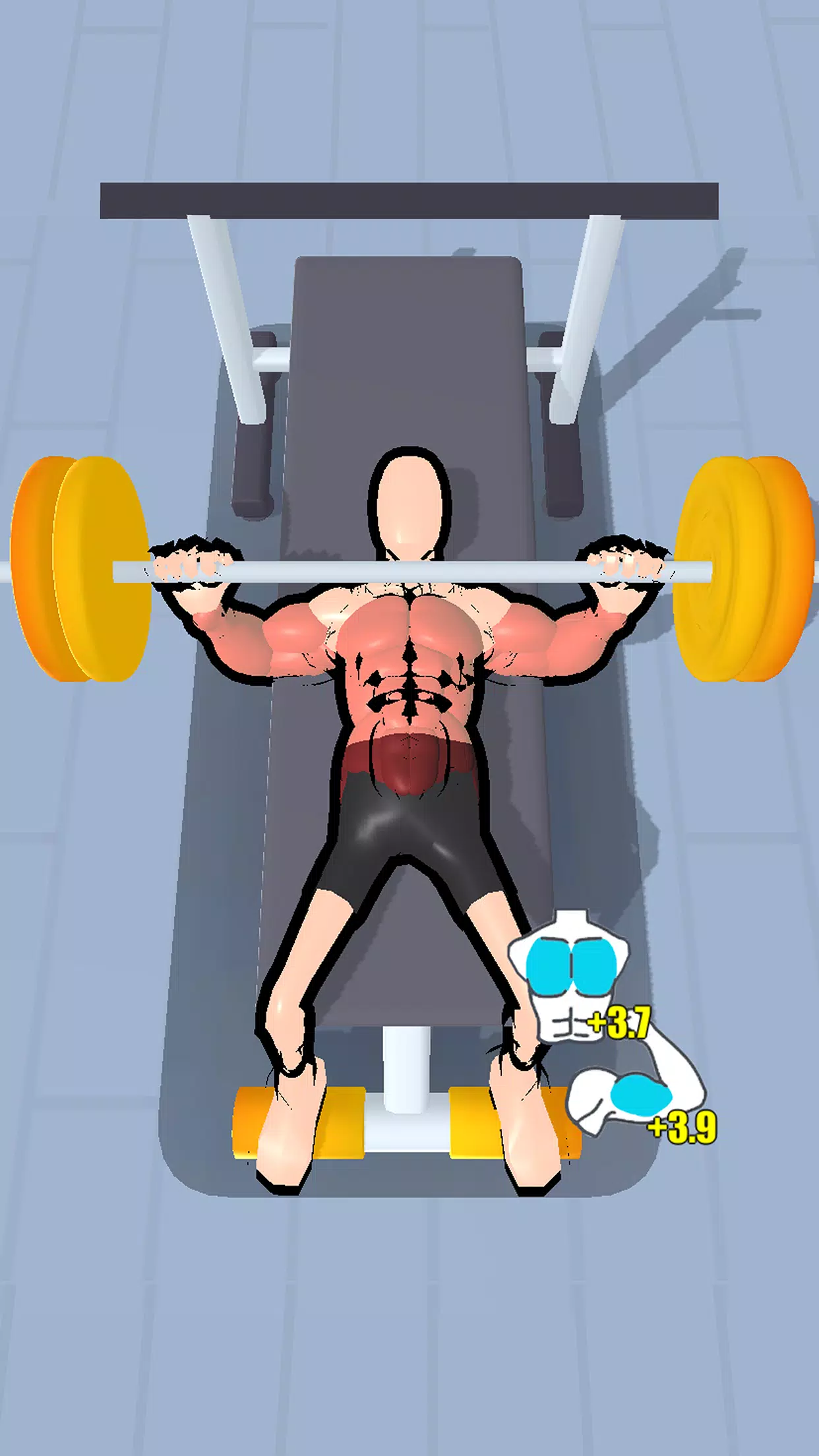 Grow Muscles：Gym Game Capture d'écran 2