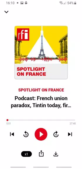 RFI Pure Radio - Podcasts Ảnh chụp màn hình 3