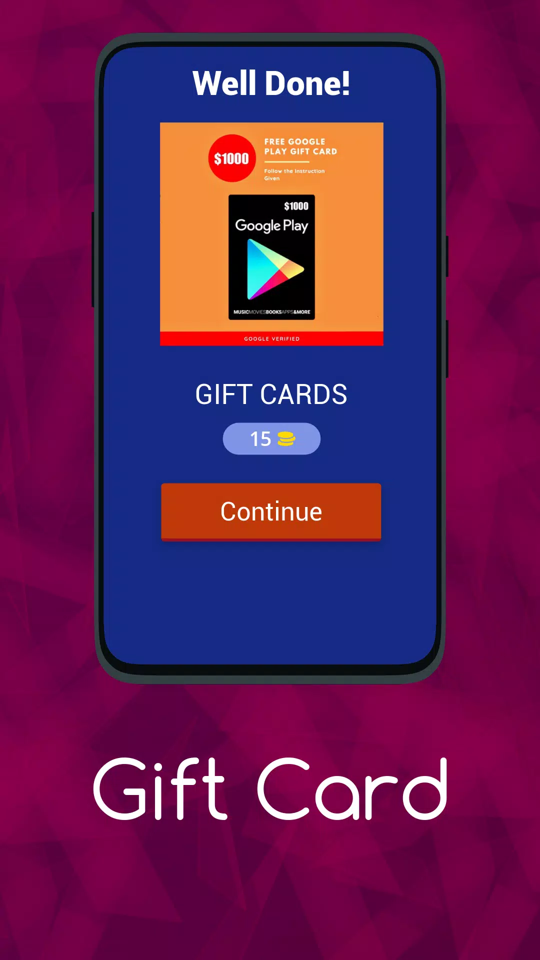 Gift Card स्क्रीनशॉट 2