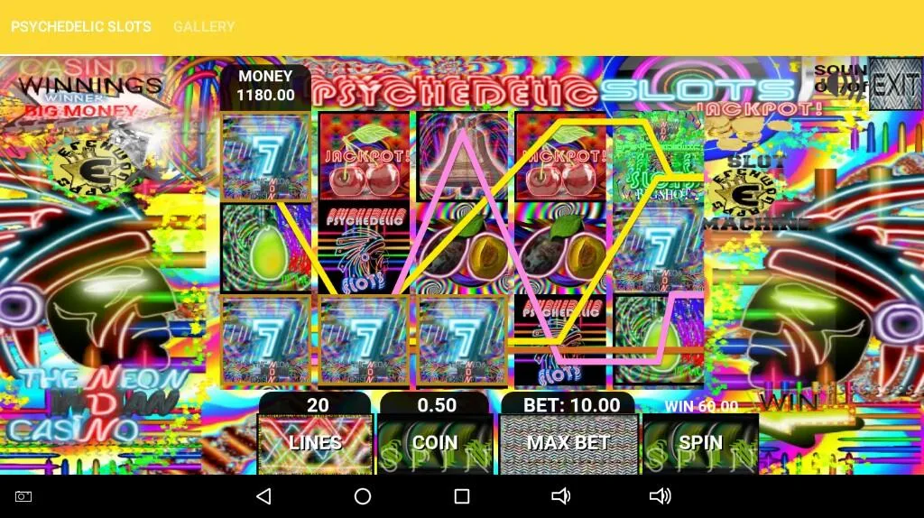 Psychedelic Slots 스크린샷 3