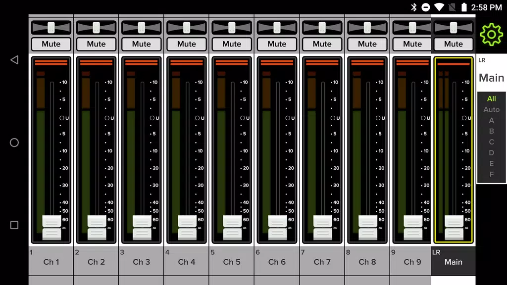 Mackie Master Fader 5 Schermafbeelding 0