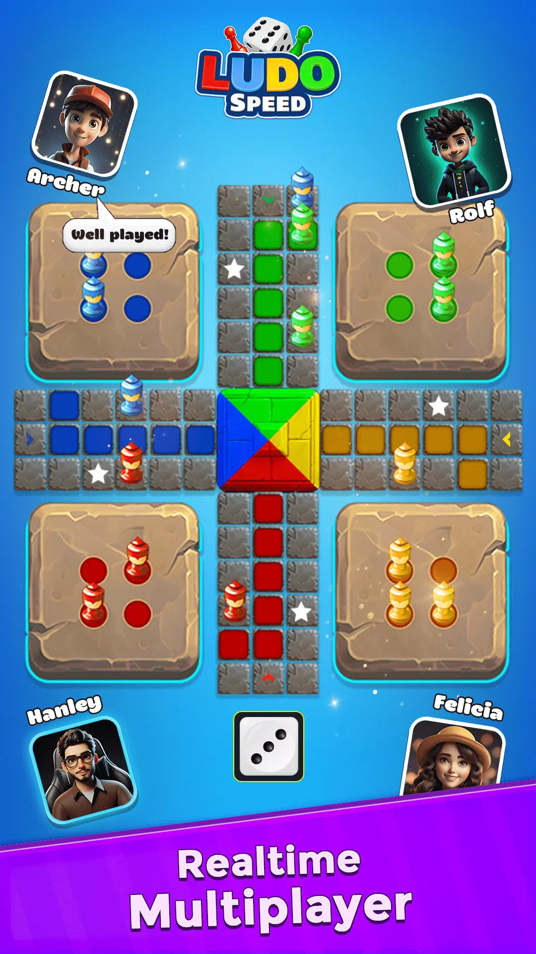 Ludo Speed - Dice Game Fun! Zrzut ekranu 1