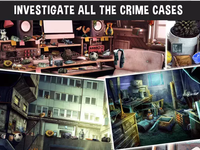 Crime Case :Hidden Object Game Ảnh chụp màn hình 0