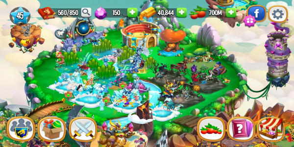 Dragon City: Mobile Adventure Ảnh chụp màn hình 2