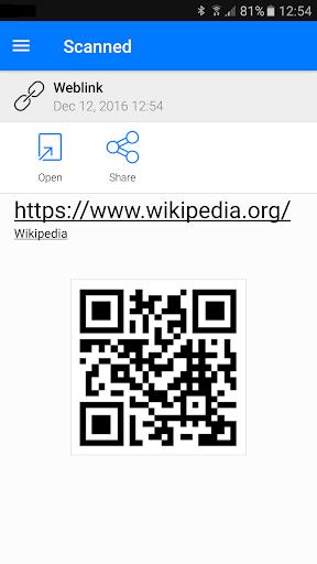 QR Code Reader QR Code Scanner应用截图第3张