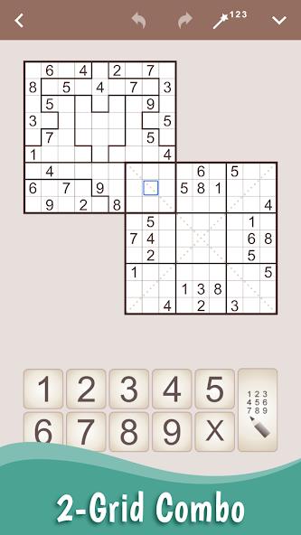 MultiSudoku: Samurai Sudoku Mod Schermafbeelding 3