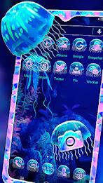 Jellyfish Theme Captura de pantalla 3