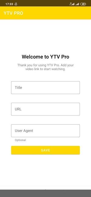 YTV Player Pro ดาวน์โหลด apk