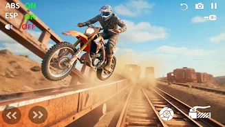 Motocross Beach Bike Games 3D 스크린샷 1