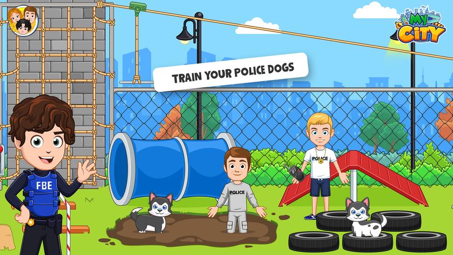 My City: Police Game for Kids Ảnh chụp màn hình 3