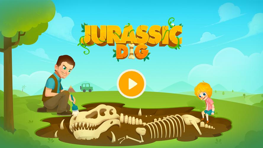 Jurassic Ausgrabung:für Kinder Screenshot 0