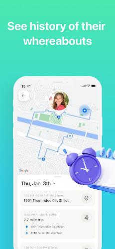 iSharing: GPS Location Tracker ဖန်သားပြင်ဓာတ်ပုံ 3