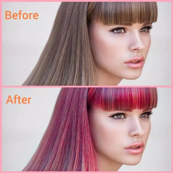 Hair Color Changer - Hair Dye 스크린샷 0