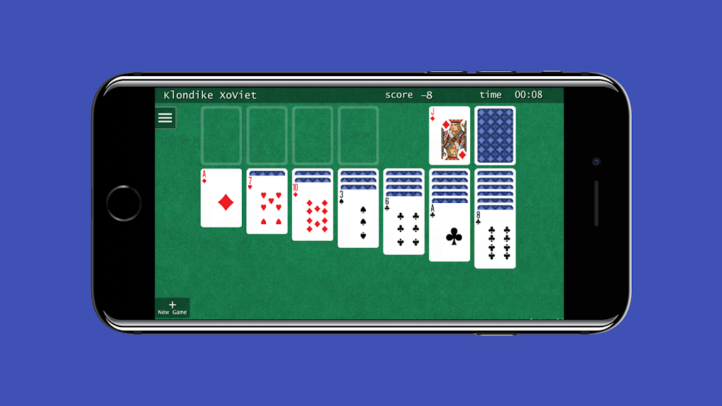 Klondike Solitaire Classic Tangkapan skrin 1