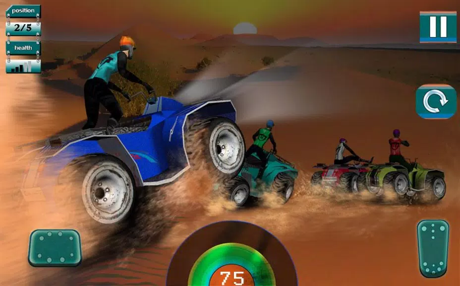 3D quad bike racing Schermafbeelding 0