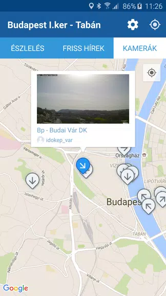 Időkép Schermafbeelding 3