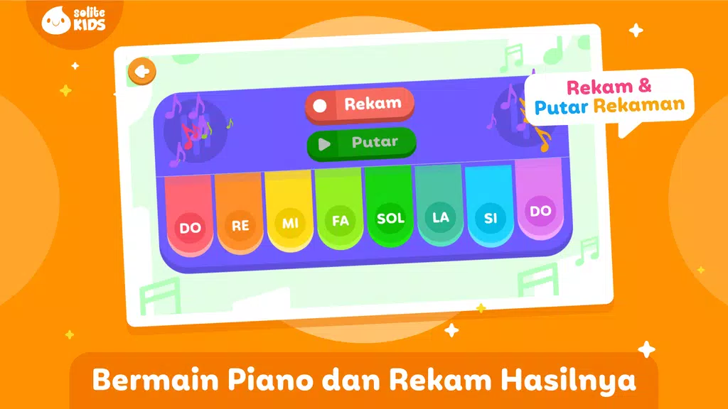 Belajar Piano + Lagu Indonesia Ảnh chụp màn hình 3