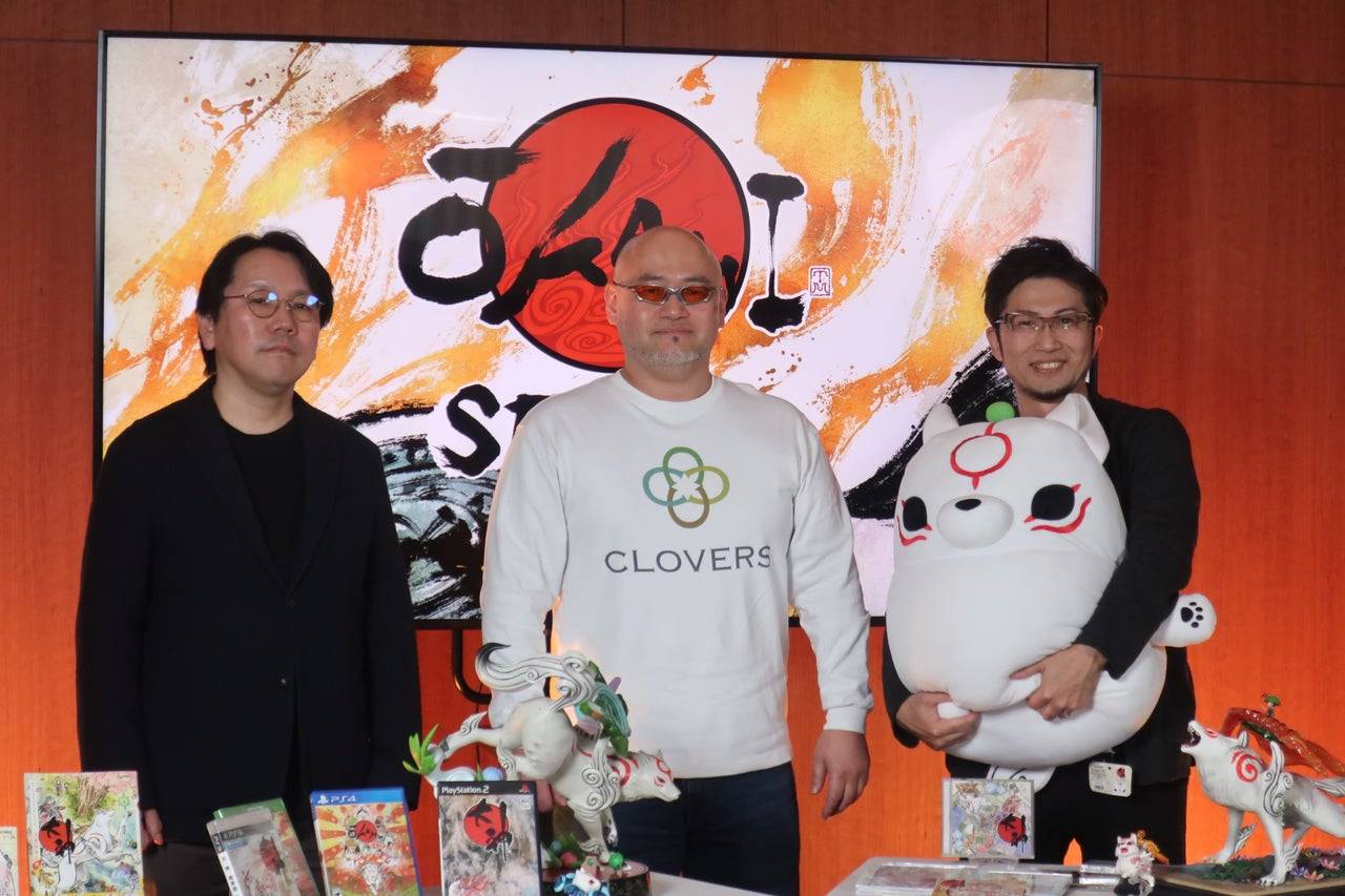 Group Photo of Kamiya, Hirabayashi, and Sakata