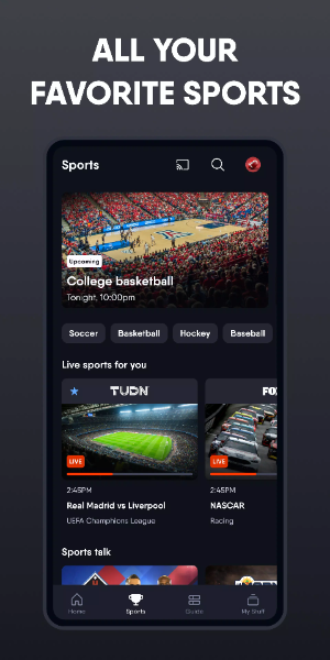 Fubo: Watch Live TV & Sports应用截图第1张