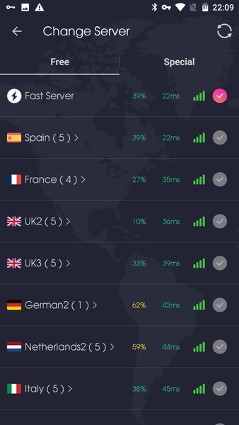 VPN Proxy Speed - Super VPN Скриншот 0