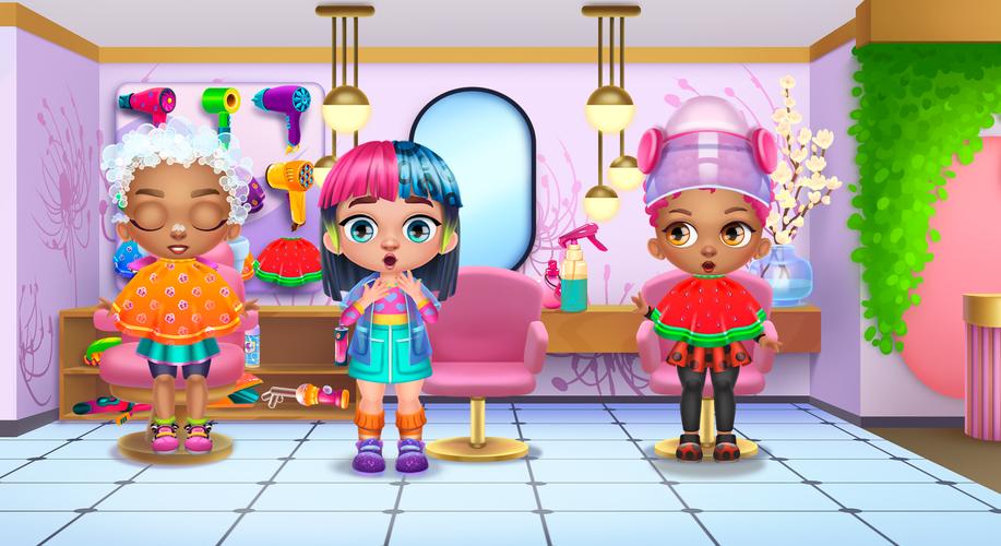 Beauty salon: Girl hairstyles Screenshot 1