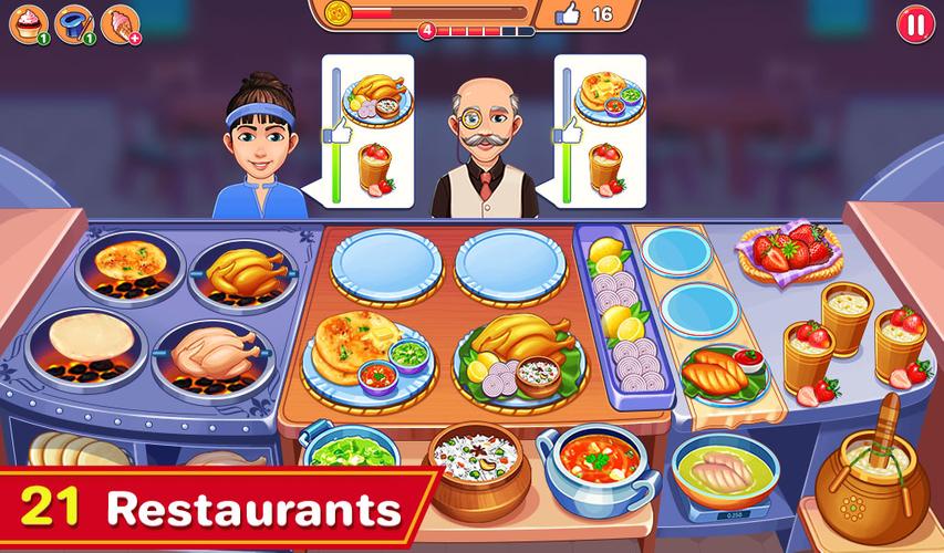 Indian Cooking Madness Games স্ক্রিনশট 0