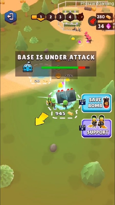 Base Defence Captura de tela 2