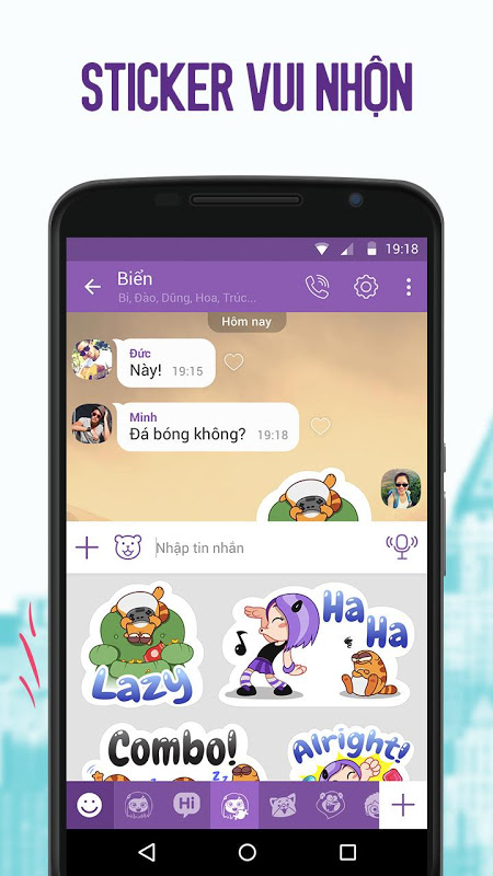 Viber Messenger Скриншот 1