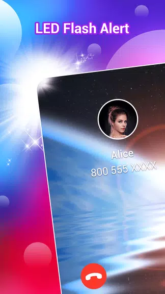 Color Call Screen - Call flash ภาพหน้าจอ 2