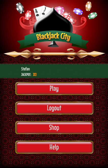 ♣ 21 Blackjack City Captura de pantalla 0