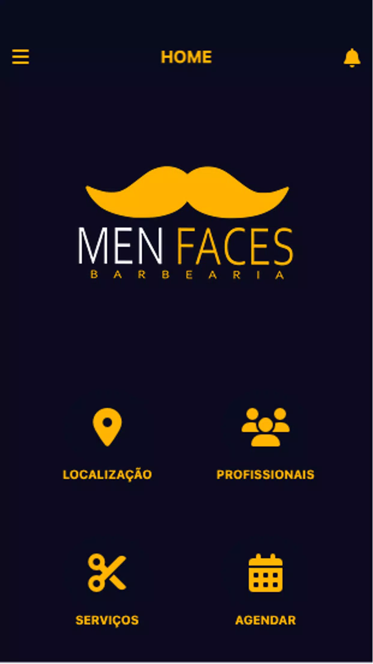 Men Faces Barbearia ဖန်သားပြင်ဓာတ်ပုံ 0