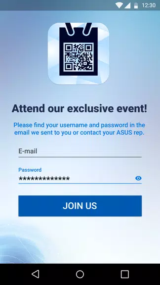 ASUS Invitation App Captura de tela 0