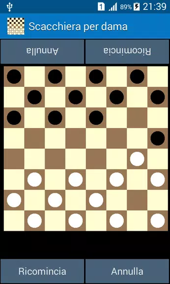 Schermata Italian Checkers - Dama 0