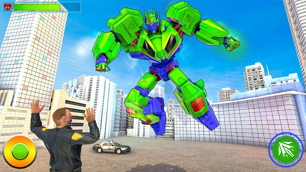 Robot Hero City Battle স্ক্রিনশট 1